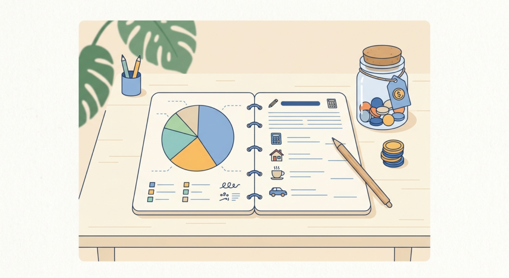 how to create a monthly budget
